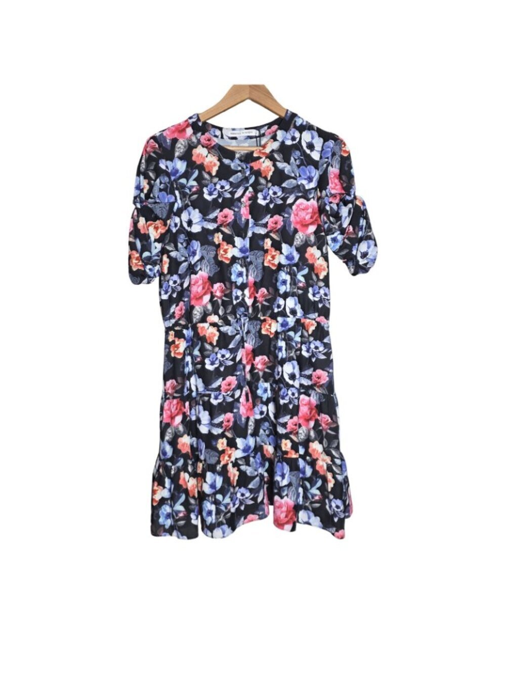 NWT Women's - Rebecca Minkoff Aston Floral Dress, Size Large - Picture 2 of 11